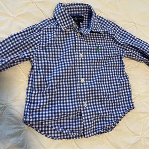 Toddler boys 2T Ralph Lauren polo dress shirt top